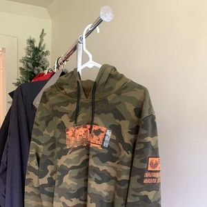 Army fatigue hoodie